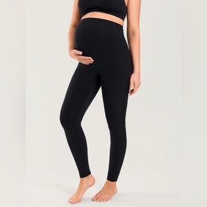Natrelax® Seamless-Front Maternity Leggings 25"